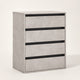 Gris / L40cm / H76cm / L41cm